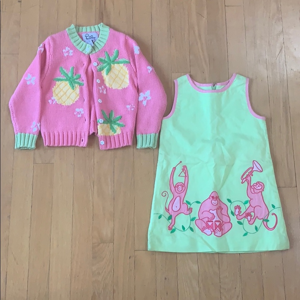 Lilly Pulitzer Embroidered Summer Dress Set